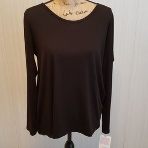 BNWT Lularoe solid black Lynnae in XL